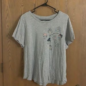 Old Navy XL Grey Graphic T-Shirt